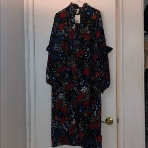 H&M floral dress NWT